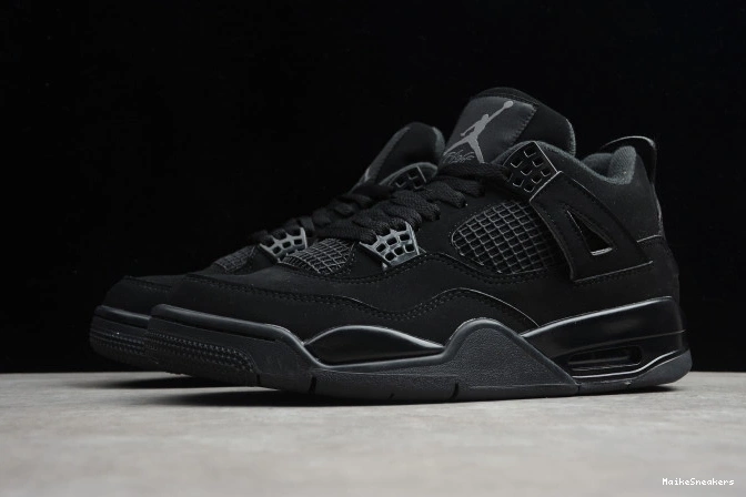MaikeSneakers CU1110-010 Air Cat 4 (2020) Black Jordan 0629